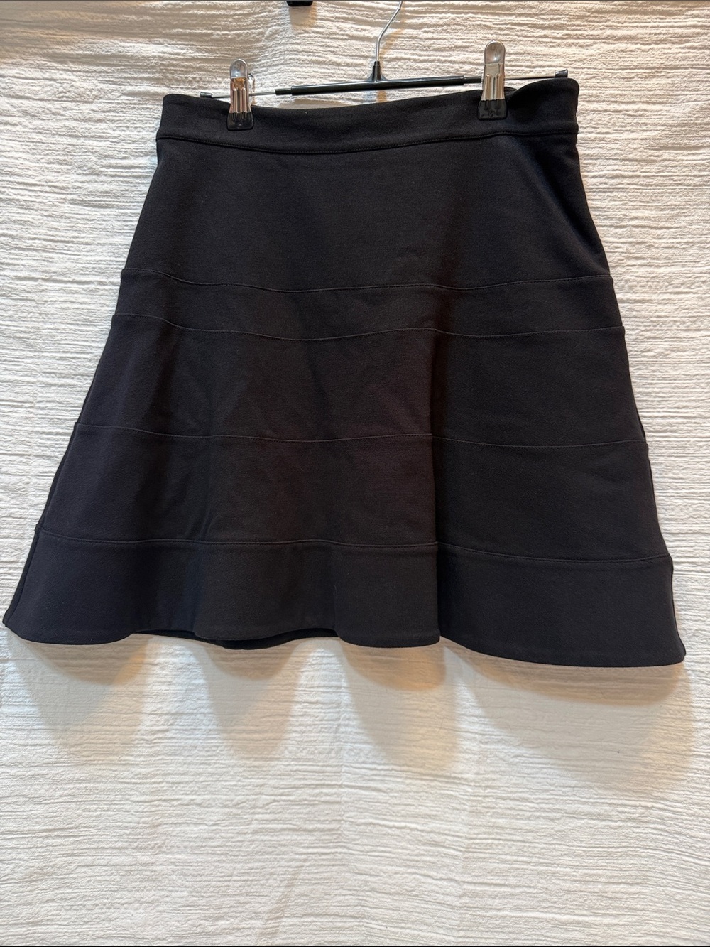 Express Black Circle Skater Skirt